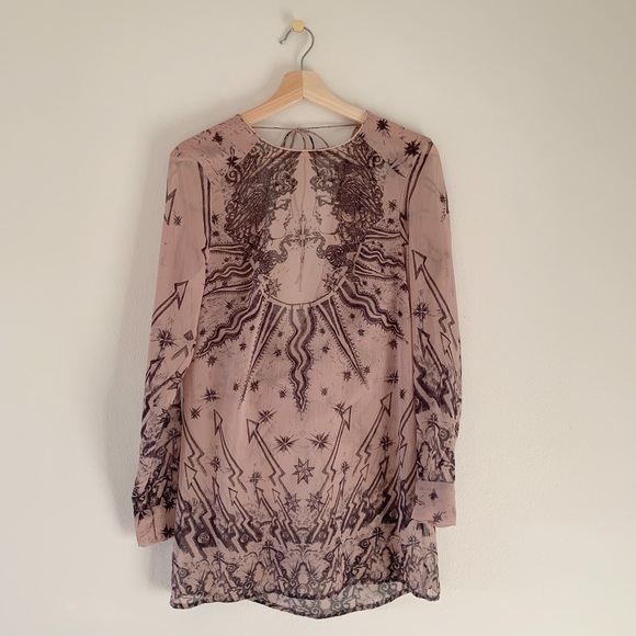 H&M Conscious Collection Chiffon PrintedTunic - Picture 2 of 11